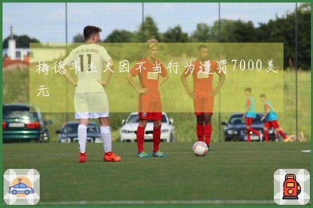 梅德韦杰夫因不当行为遭罚7000美元